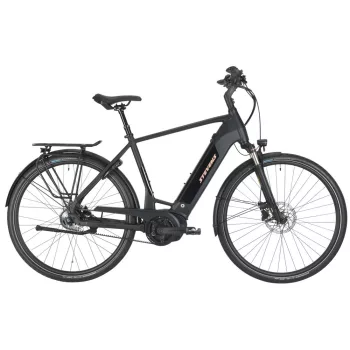   Stevens elektromos városi kerékpár E-Courier Luxe, férfi, G58, stealth black  