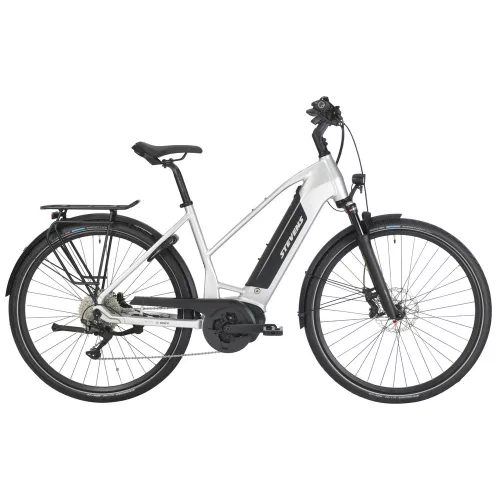 Stevens elektromos trekking kerékpár E-Triton PT5, női, L54, electric silver  