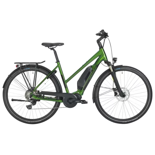 Stevens elektromos trekking kerékpár E-Bormio, női, L46, metallic green  