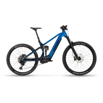  Stevens elektromos MTB fully kerékpár E-Inception ED 7.6.1 GTF, 18", metallic blue  