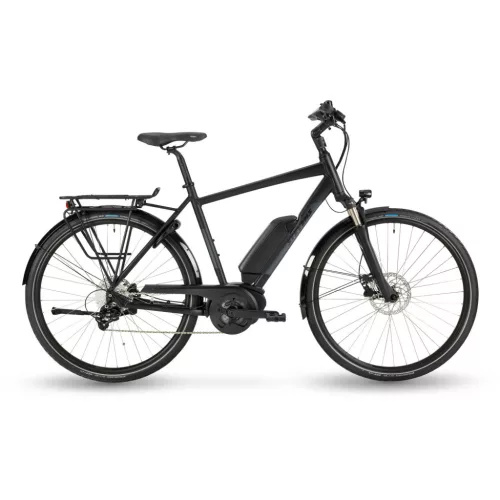 Stevens elektromos trekking kerékpár E-Molveno, férfi, G55, velvet black  
