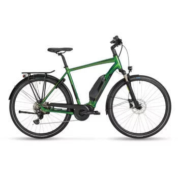   Stevens elektromos trekking kerékpár E-Bormio, férfi, G52, metallic green  