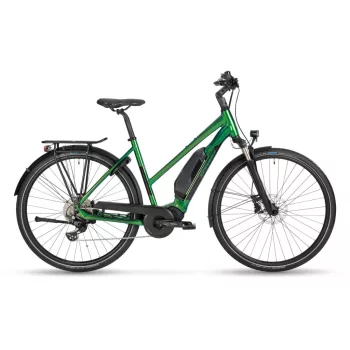   Stevens elektromos trekking kerékpár E-Bormio, női, L46, metallic green  
