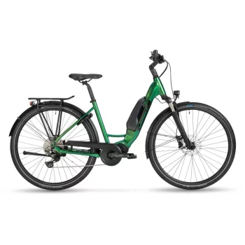   Stevens elektromos trekking kerékpár E-Bormio, unisex, F46, metallic green  