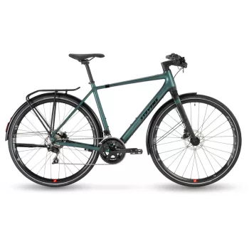   Stevens elektromos light assist városi kerékpár E-Strada 6.3.4 FEQ, unisex, 53, ivy green  