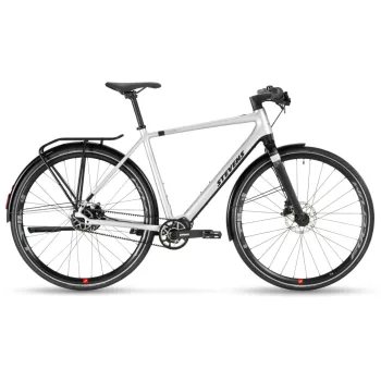   Stevens elektromos light assist városi kerékpár E-Strada 7.3.4 FEQ, unisex, 56, vogue silver black  