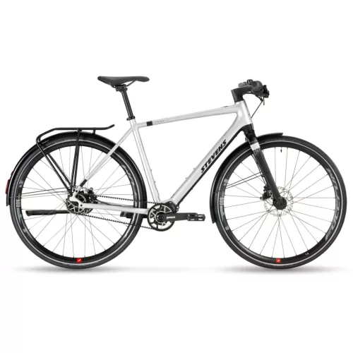 Stevens elektromos light assist városi kerékpár E-Strada 7.3.4 FEQ, unisex, 56, vogue silver black  