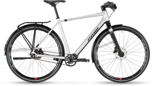 Stevens elektromos light assist városi kerékpár E-Strada 7.3.4 FEQ, unisex, 59, vogue silver black  