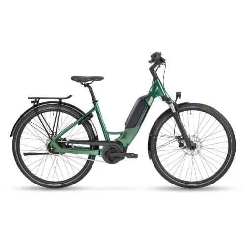 Stevens elektromos városi kerékpár E-Courier, unisex, F46, electric blue green  