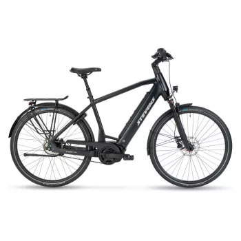   Stevens elektromos városi kerékpár E-Courier Luxe, férfi, G55, stealth black  