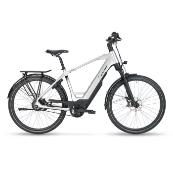   Stevens elektromos városi kerékpár E-Courier Plus, férfi, G52, electric silver  