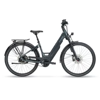   Stevens elektromos trekking kerékpár E-14 Plus, unisex, F46, london fog  