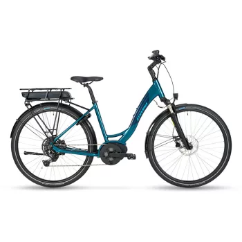   Stevens elektromos trekking kerékpár E-Molveno, unisex, F46, polar petrol  