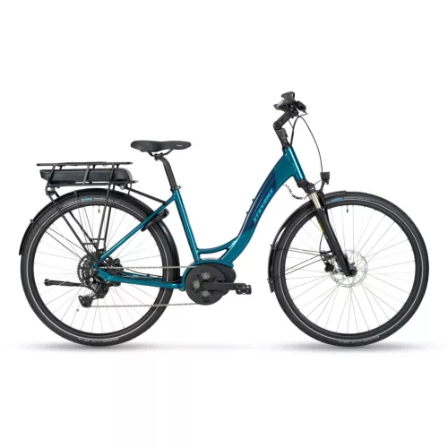 Stevens elektromos trekking kerékpár E-Molveno, unisex, F52, polar petrol  