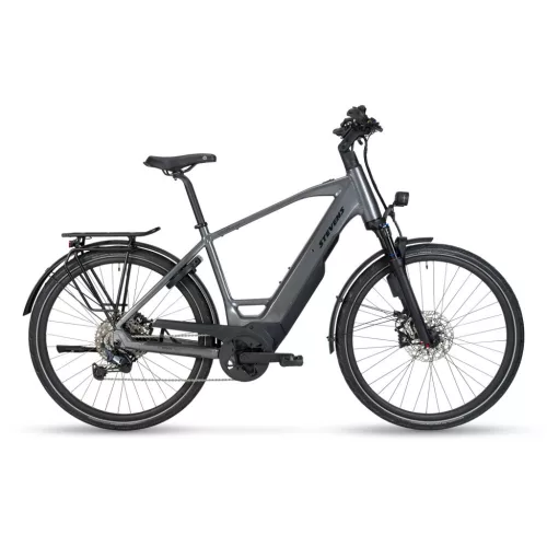 Stevens elektromos trekking kerékpár E-Triton 9.8.1 Plus, férfi, G61, urban grey  