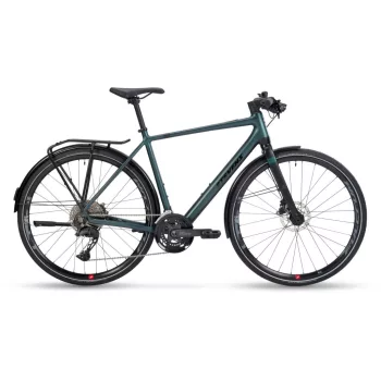   Stevens elektromos light assist városi kerékpár E-Strada 6.3.4 FEQ, unisex, 62, ivy green  
