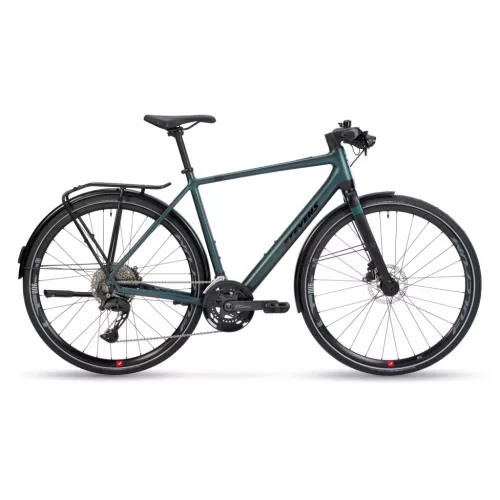 Stevens elektromos light assist városi kerékpár E-Strada 6.3.4 FEQ, unisex, 62, ivy green  