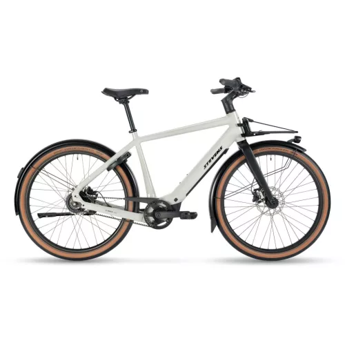 Stevens elektromos light assist városi kerékpár E-Simeto, férfi, M, sand grey  