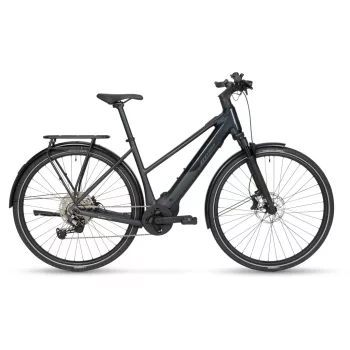   Stevens elektromos trekking kerékpár E-Comuna 7.4.1, női, S, black mercury  