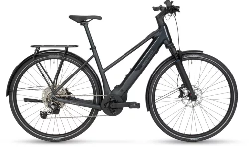 Stevens elektromos trekking kerékpár E-Comuna 7.4.1, női, S, black mercury  