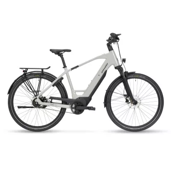   Stevens elektromos városi kerékpár E-Courier 6.5.1 Plus, férfi, 55, sand grey  