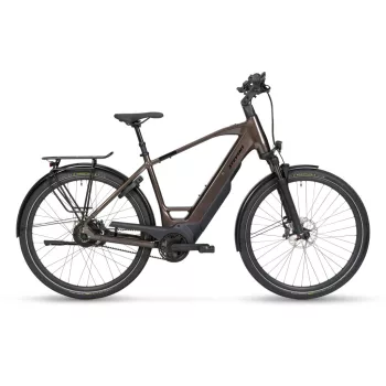   Stevens elektromos városi kerékpár E-Courier 7.8.1 Plus, férfi, 55, steel clay  