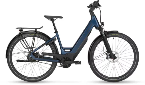 Stevens elektromos városi kerékpár E-Courier 7.8.1 Plus, unisex, 56, dark indigo  