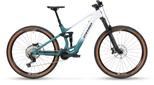 Stevens elektromos light assist MTB fully kerékpár E-Maverick AM 7.4.3, R1, ocean glow  