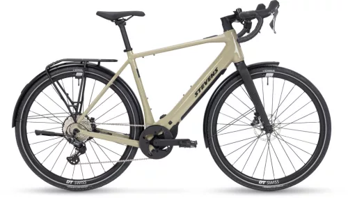 Stevens elektromos light assist gravel-országúti kerékpár E-Getaway 7.4.1 FEQ, 59, light khaki  