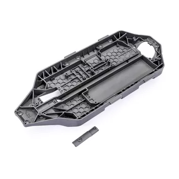   Alváz, adapter és központi kardántengely burkolat TRAXXAS Raptor R 4x4