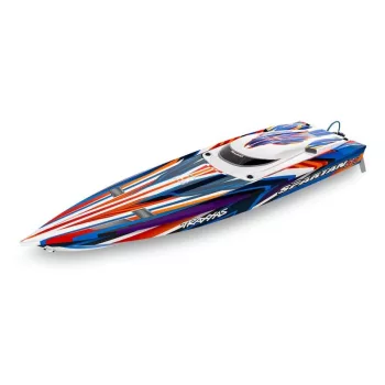 TRAXXAS SPARTAN SR orange 36-Zoll Rennboot mit Self-Righting