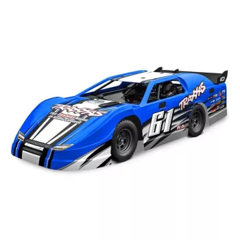  Traxxas slash módosított bl-2s kék 1/10 dirt oval racer RTR