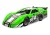 Traxxas slash módosított bl-2s zöld 1/10 dirt oval racer RTR
