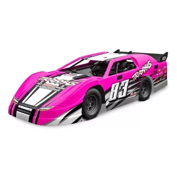   Traxxas slash módosított bl-2s rózsaszín 1/10 dirt oval racer RTR