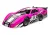 Traxxas slash módosított bl-2s rózsaszín 1/10 dirt oval racer RTR