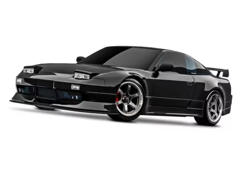 Traxxas 4-tec nissan 240sx fekete 1/10 drift RTR
