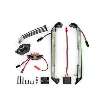 Alsó LED világítás, zöld, TRAXXAS 4-TEC-hez