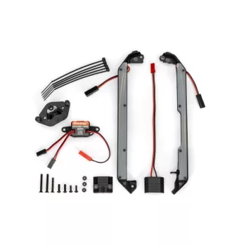 Alsó LED világítás, fehér, TRAXXAS 4-TEC-hez