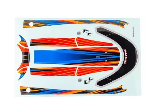 Dekor fedélhez narancssárga