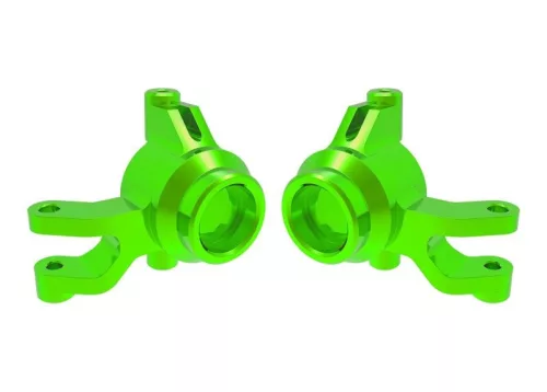 Alumínium kormányblokkok (bal és jobb) zöld
