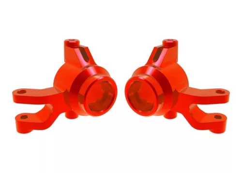 Alumínium kormányblokkok (bal és jobb) piros