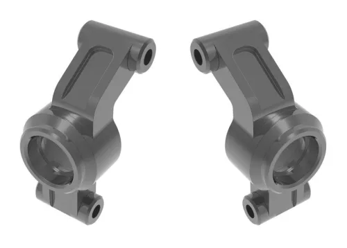 Alu keréktartó hátsó 6061-T6, b/j, szürke