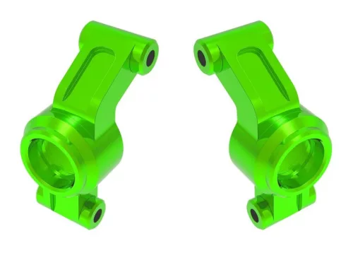 Alu keréktartó hátsó 6061-T6, b/j, zöld