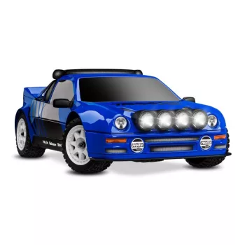 Traxxas mini-rally vxl-power 4x4 kék ford rs200 RTR