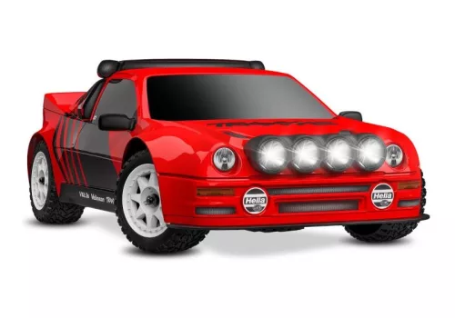 Traxxas mini-rally vxl-power 4x4 piros ford rs200 RTR