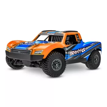 Traxxas mini-slash bl-2s 4x4 narancs 1/16 short course RTR