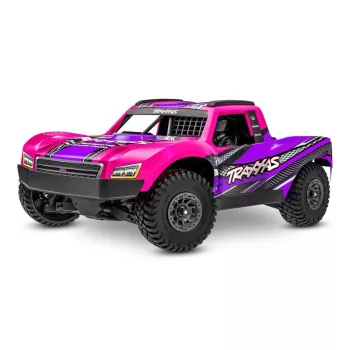   Traxxas mini-slash bl-2s 4x4 rózsaszín 1/16 short course RTR