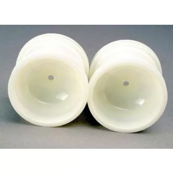   Dish felnik 2.2 nejlon fehér hátsó (2) TRAXXAS Nitro Rustler & Jato