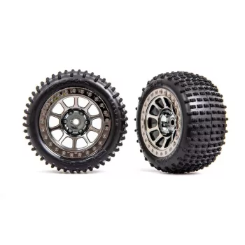 Alias gumi a 2.2 felni fekete-króm hátul