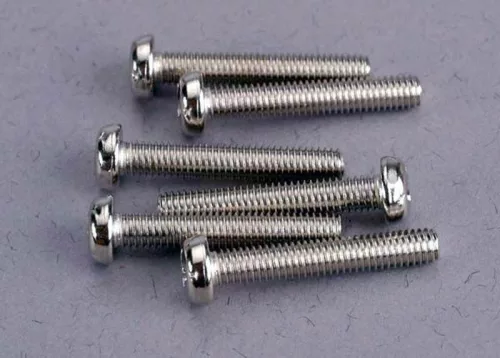 3x18mm-es félgömbfejű csavar Phillips kereszthoronnyal (6)